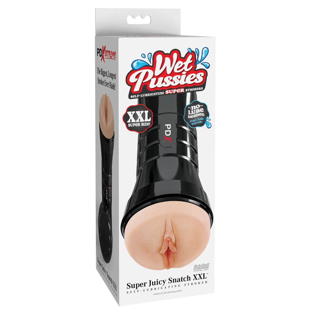 Pdx Extreme Wet Pussies Super Juicy Snatch XXL Light | 603912775976 | Available at EroticWarehouse.com