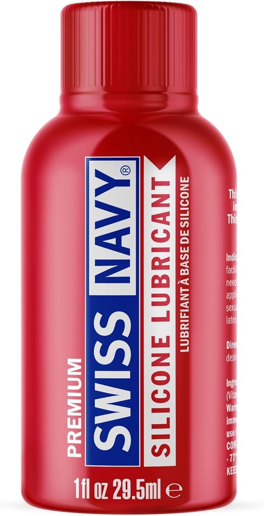 Swiss Navy Silicone Based Lubricant 1 Oz 29.5ml | 699439004149 | Available at EroticWarehouse.com
