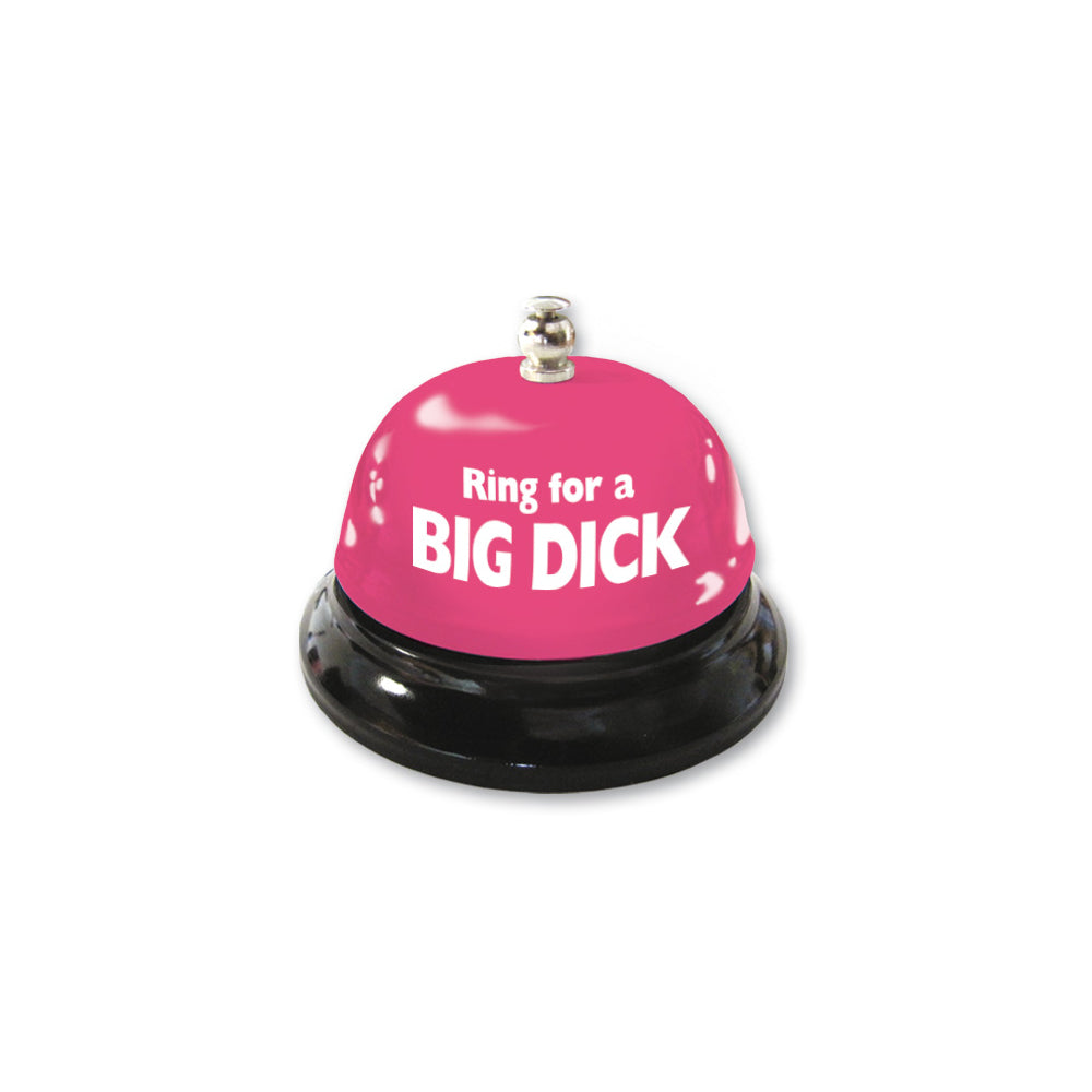 Table Bell Ring for a Big Dick | 623849032584 | Available at EroticWarehouse.com