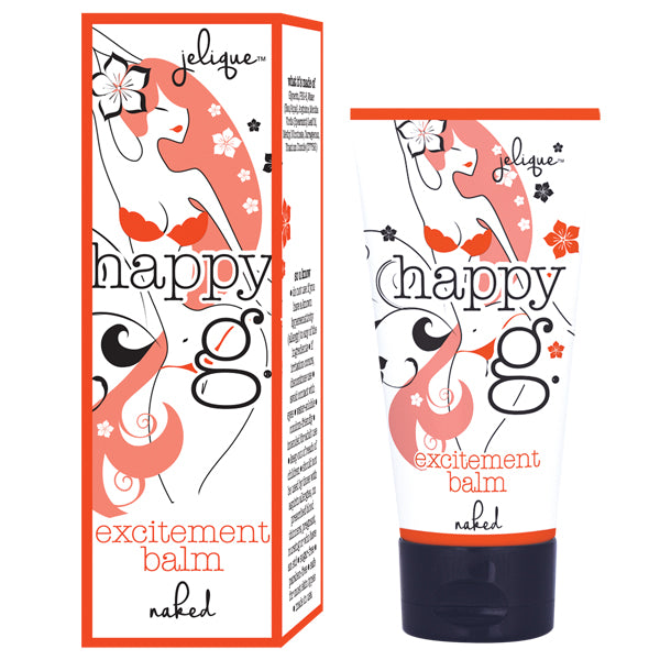 Jelique Happy G Excitement Balm Naked .5 oz. | 638258700054 | Available at EroticWarehouse.com
