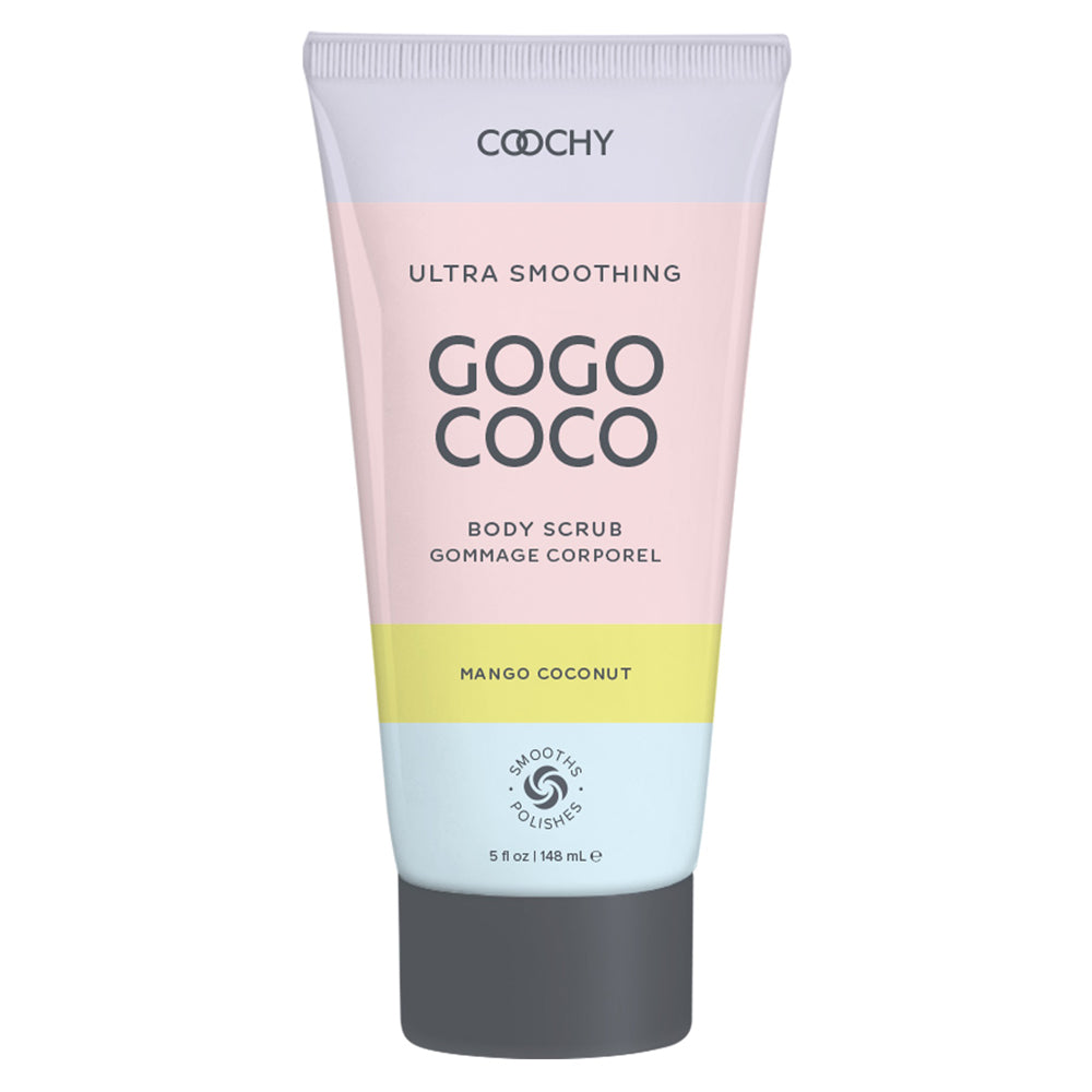 Coochy Ultra Smoothing Body Scrub Mango Coconut 5 oz. | 638258903561 | Available at EroticWarehouse.com