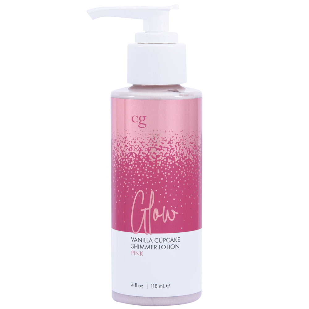 Cgc Vanilla Cupcake Fragranced Shimmer Lotion Pink 4 oz. | 638258904469 | Available at EroticWarehouse.com