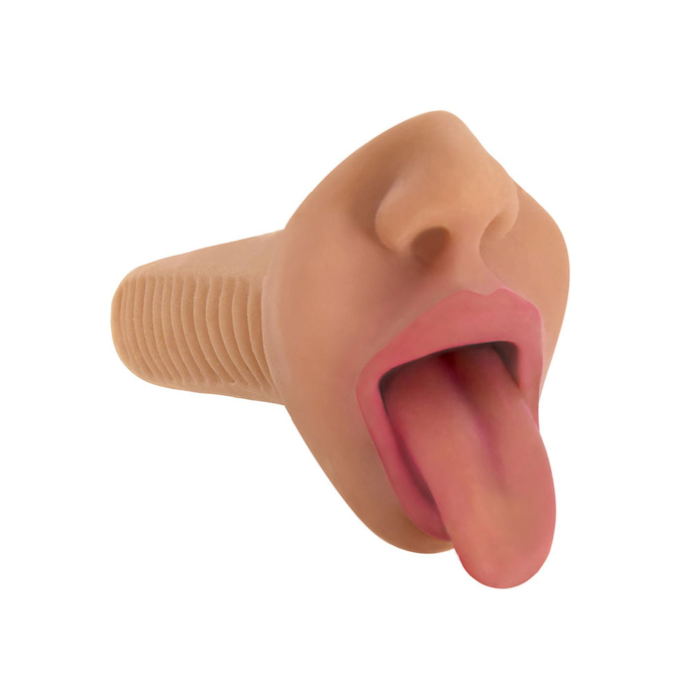Mistress Selene Latte Mouth Stroker | 642610430657 | Available at EroticWarehouse.com