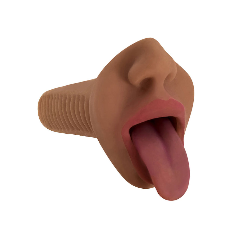 Mistress Mercedes Chocolate Mouth Stroker | 642610430664 | Available at EroticWarehouse.com