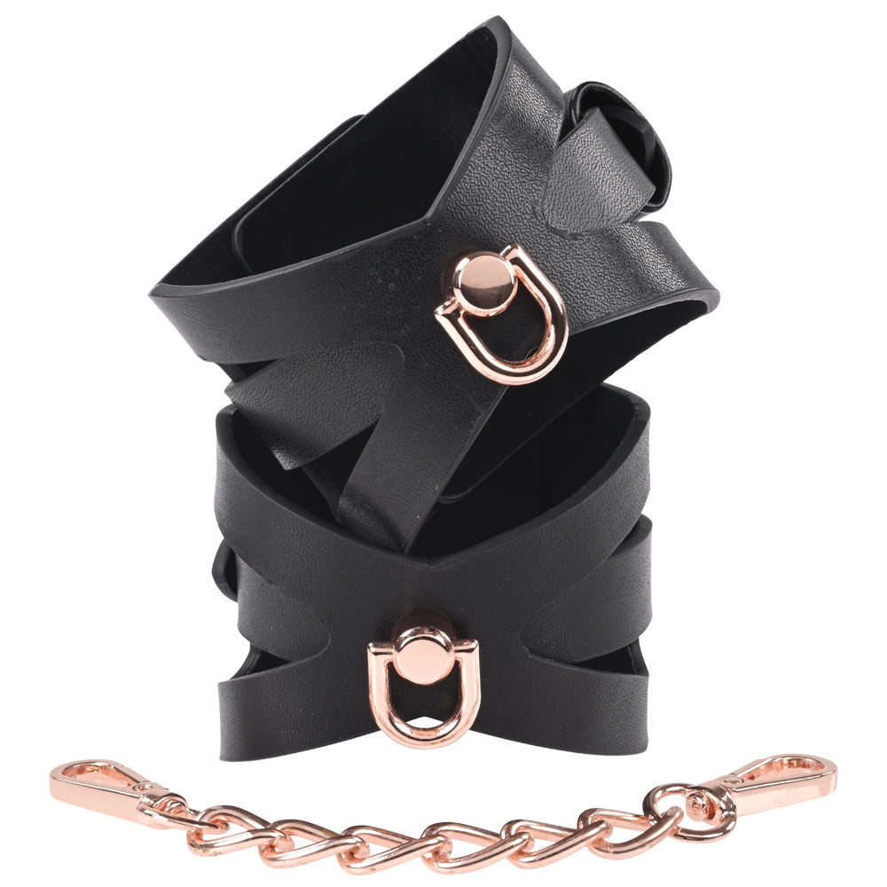 S&M Brat Handcuffs | 646709098407 | Available at EroticWarehouse.com