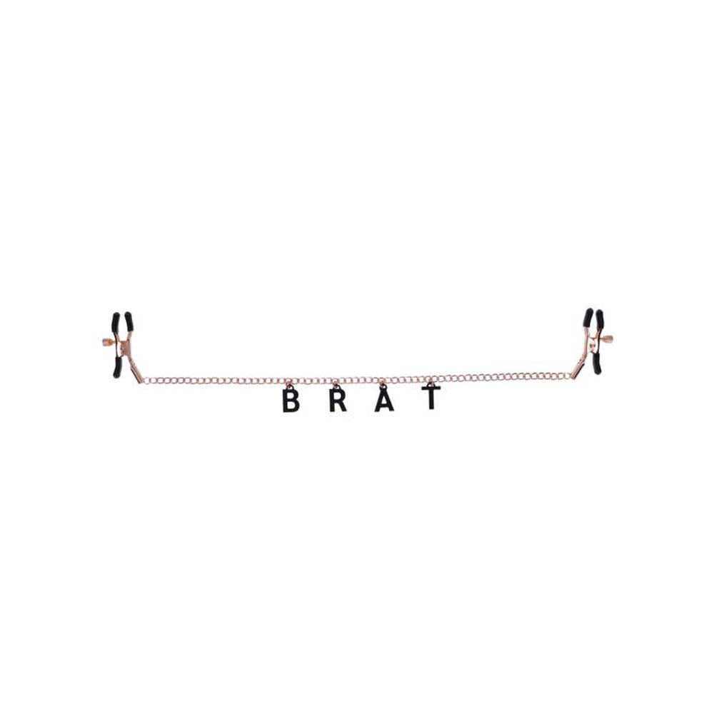 S&M Brat Charmed Nipple Clamps | 646709098476 | Available at EroticWarehouse.com