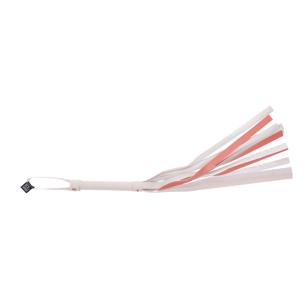 Peaches 'N CreaMe Stripe Flogger | 646709099671 | Available at EroticWarehouse.com