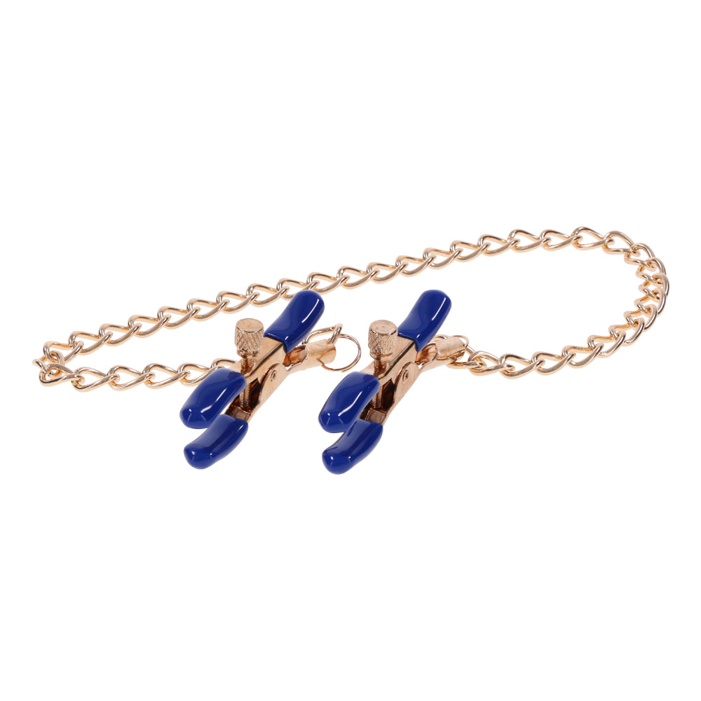 Cougar Chained Nipple Clamps | 646709099794 | Available at EroticWarehouse.com