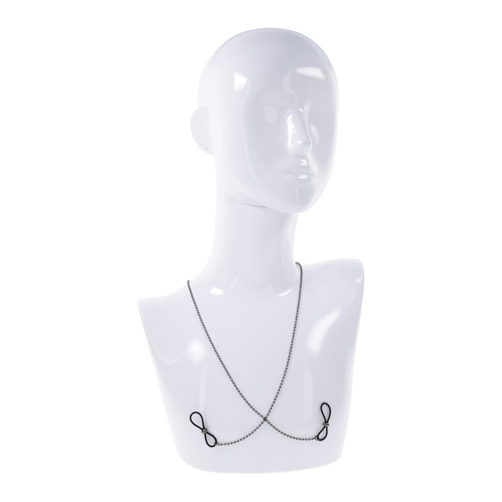 Ex's & Oh's Body Jewelry With Nipple Ties | 646709099879 | Available at EroticWarehouse.com