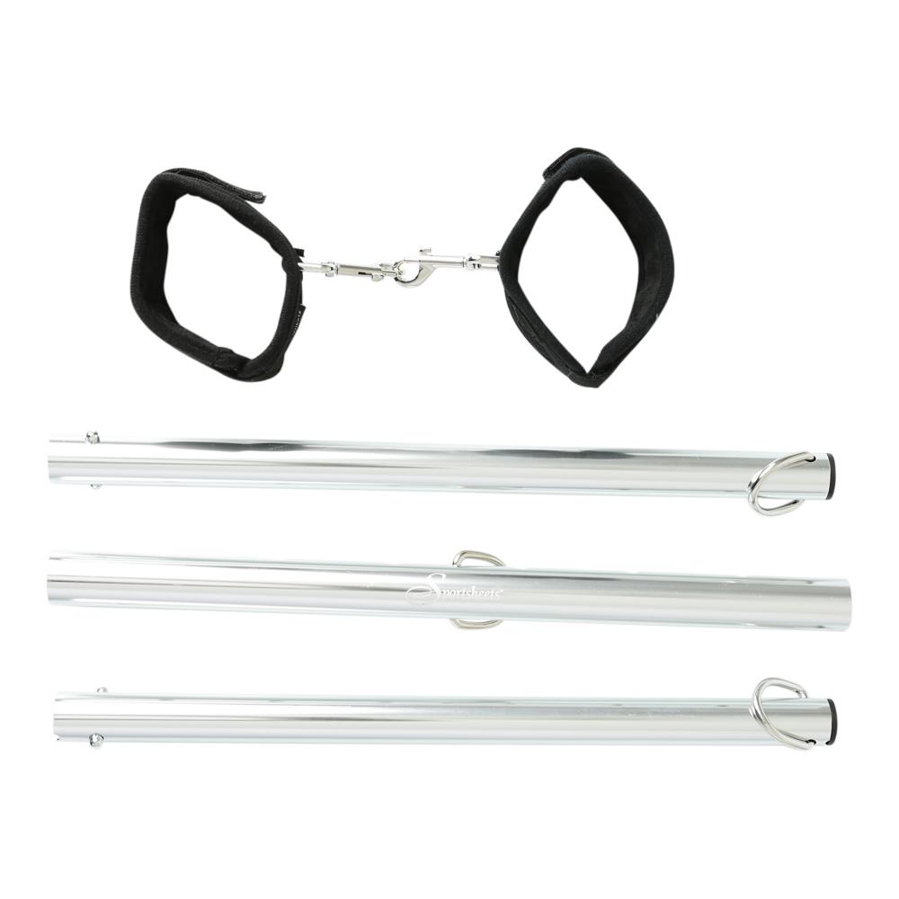 Expandable Spreader Bar & Cuffs Set | 646709326029 | Available at EroticWarehouse.com