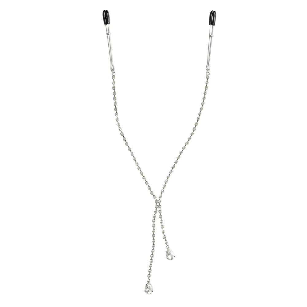 Midnight Teardrop Nipple Clips | 646709520328 | Available at EroticWarehouse.com