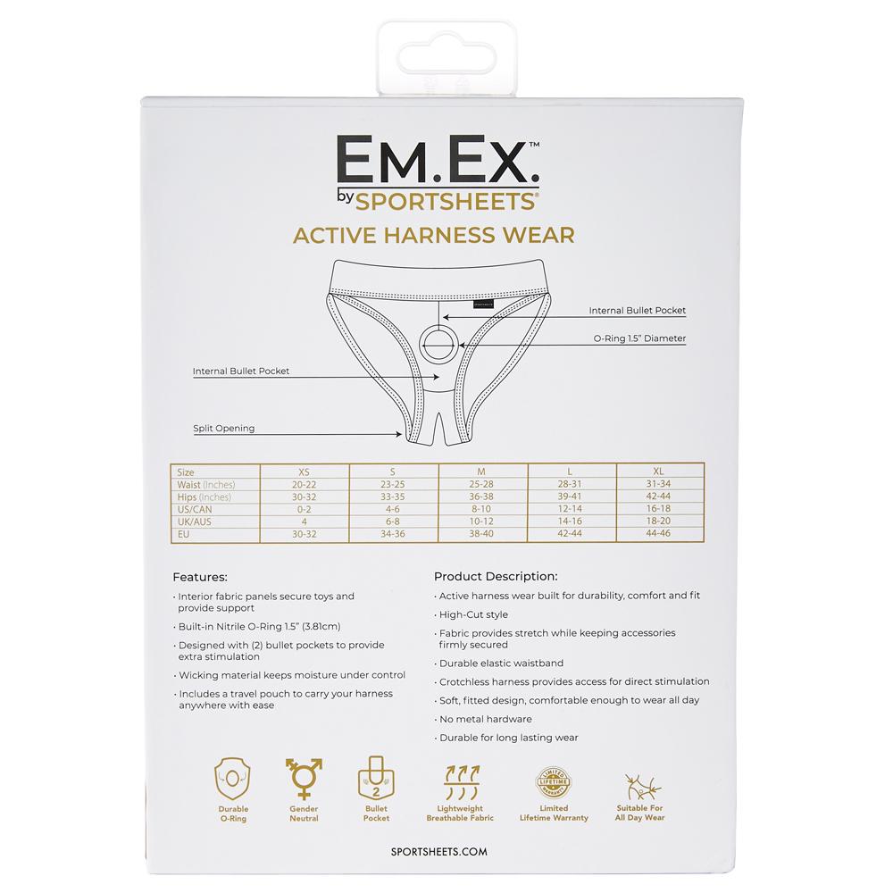 Em.Ex Silhouette Harness 2Xl | 646709661069 | Available at EroticWarehouse.com
