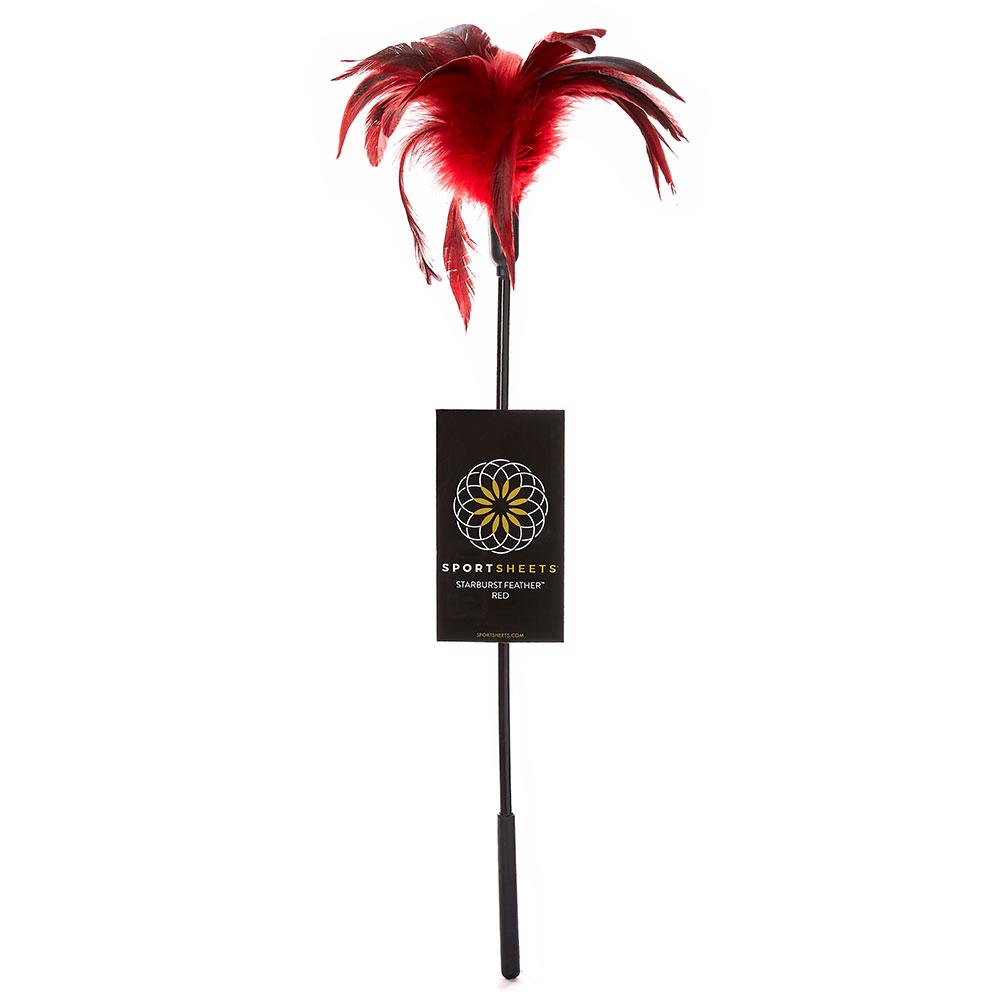 Starburst Tickler - Red | 646709720032 | Available at EroticWarehouse.com