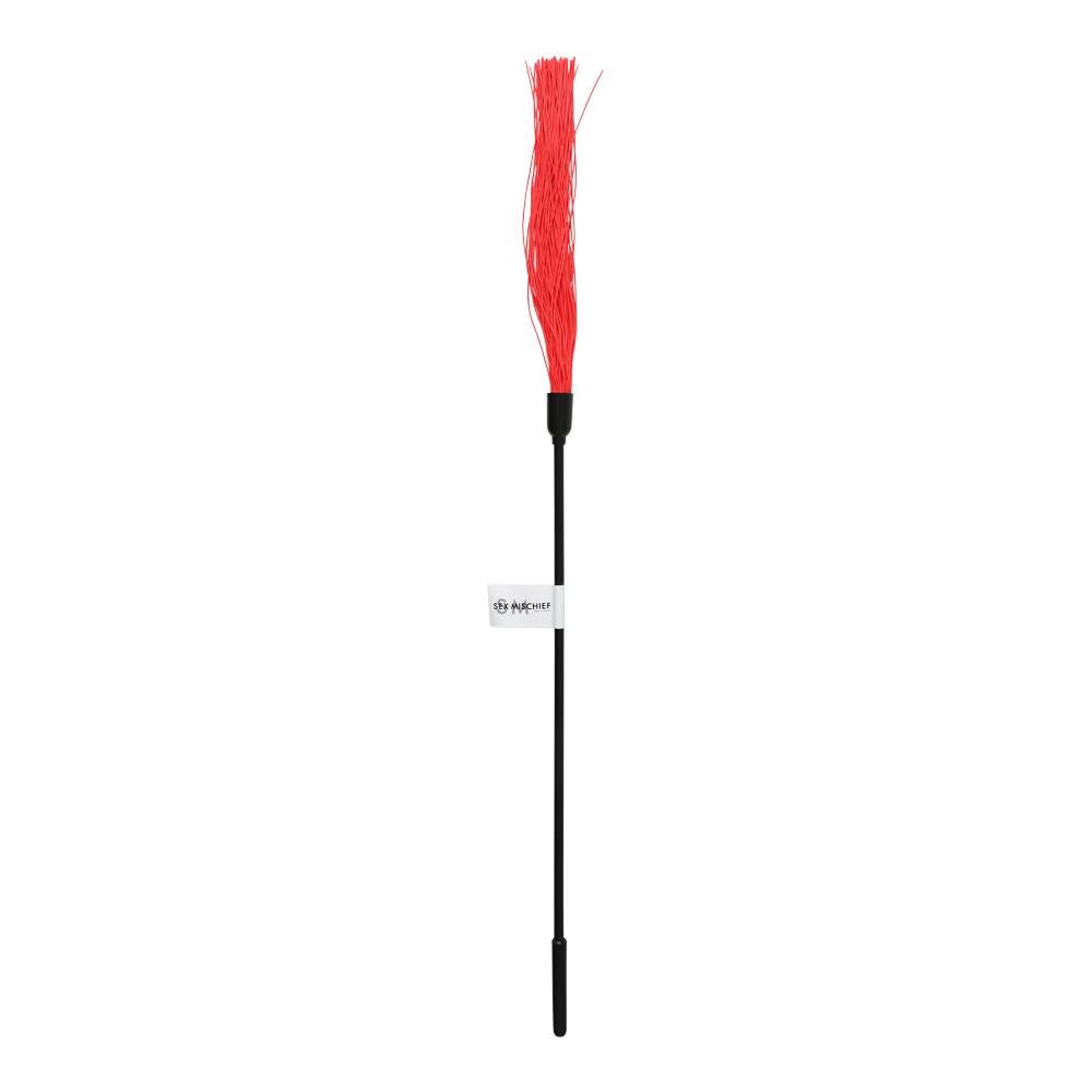 14" Medium Rubber Whip (Red) | 646709730031 | Available at EroticWarehouse.com