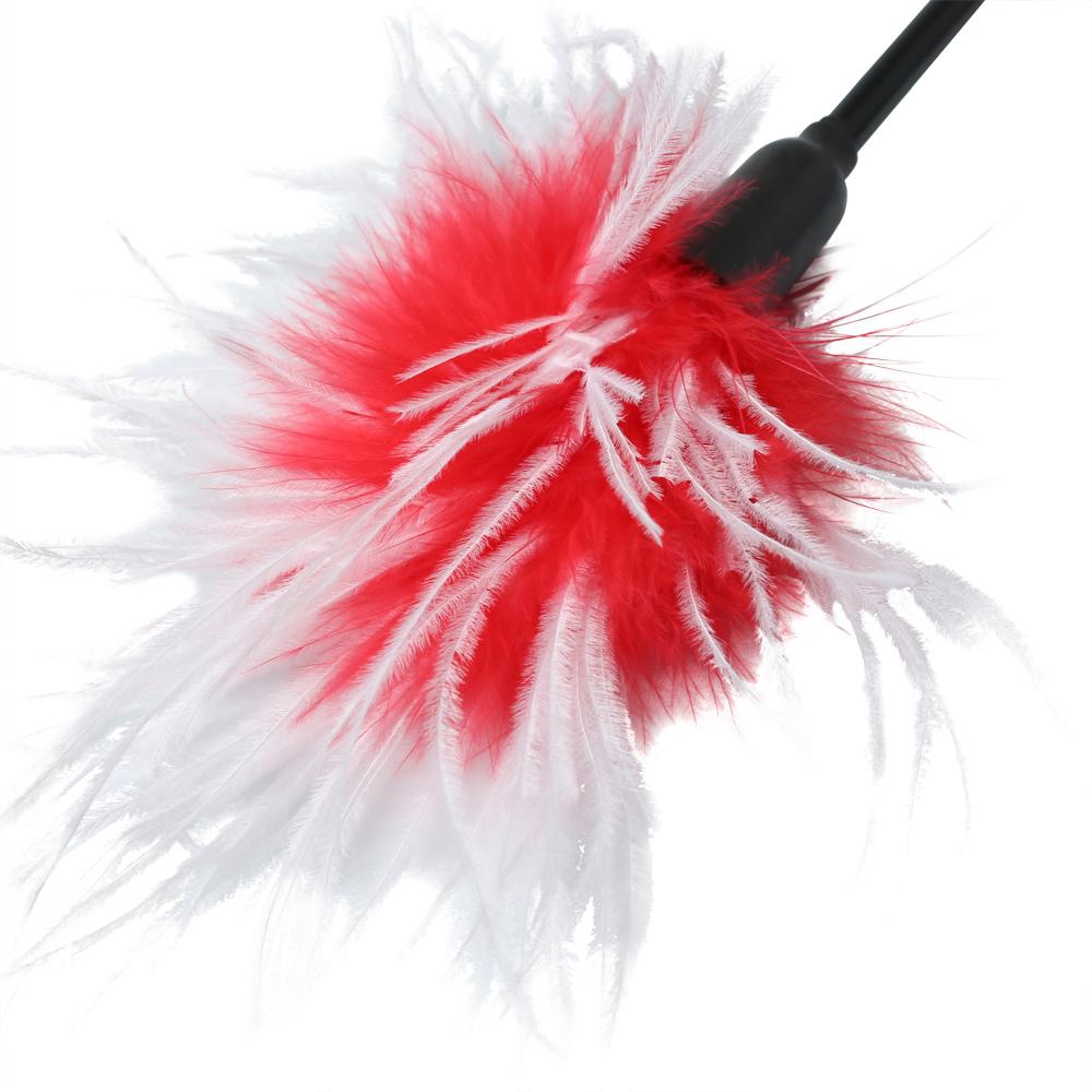 Whipper Tickler (Red & White) | 646709760267 | Available at EroticWarehouse.com