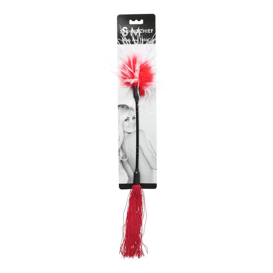 Whipper Tickler (Red & White) | 646709760267 | Available at EroticWarehouse.com