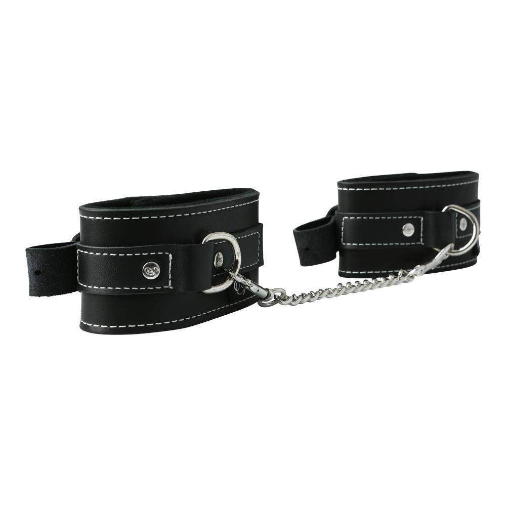 Edge Leather Ankle Restraints | 646709980214 | Available at EroticWarehouse.com