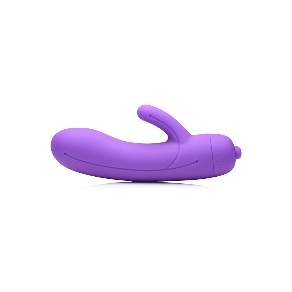 Lil Smoothie 7X Silicone Rechargeable Mini Rabbit G Spot Vibe Violet | 653078942033 | Available at EroticWarehouse.com