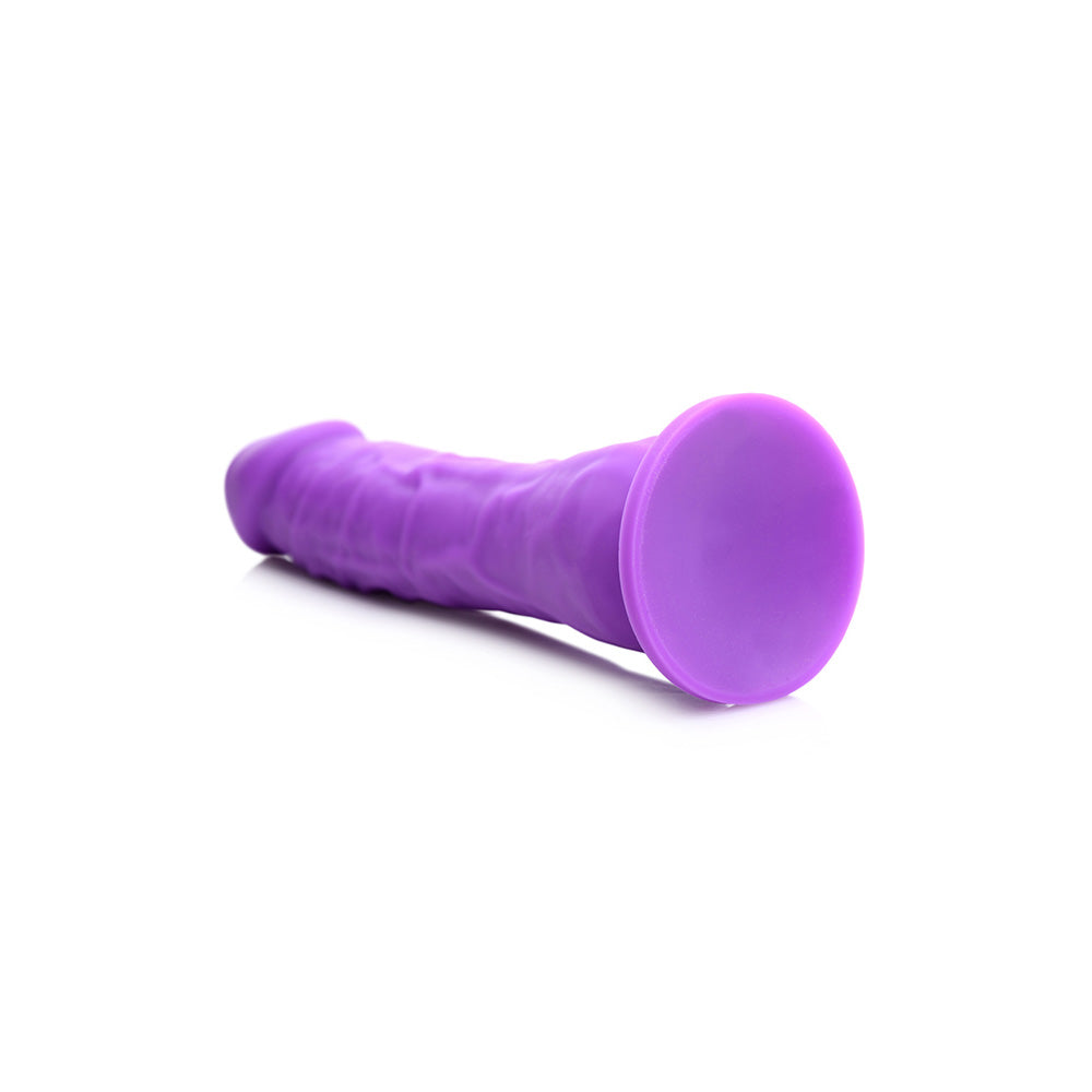 Lollicock 7" Silicone Dildo Without Balls Grape | 653078942248 | Available at EroticWarehouse.com