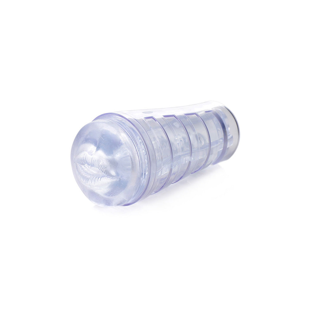 Mistress Deluxe Mouth Stroker Clear | 653078942507 | Available at EroticWarehouse.com