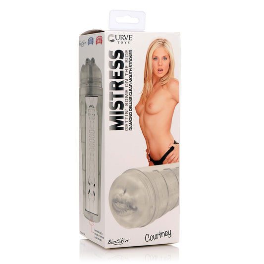 Mistress Deluxe Mouth Stroker Clear | 653078942507 | Available at EroticWarehouse.com