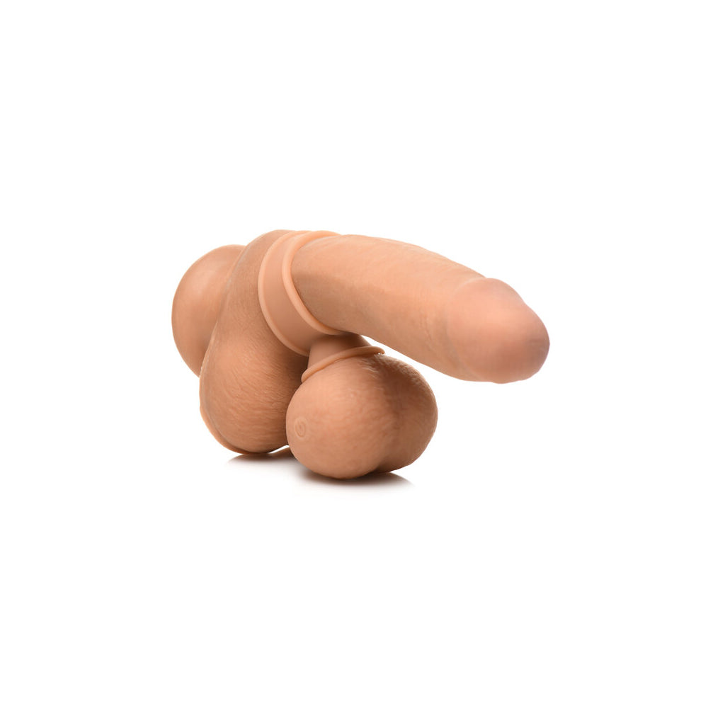 Jock 28X Vibrating Silicone Balls X Large Light | 653078943375 | Available at EroticWarehouse.com