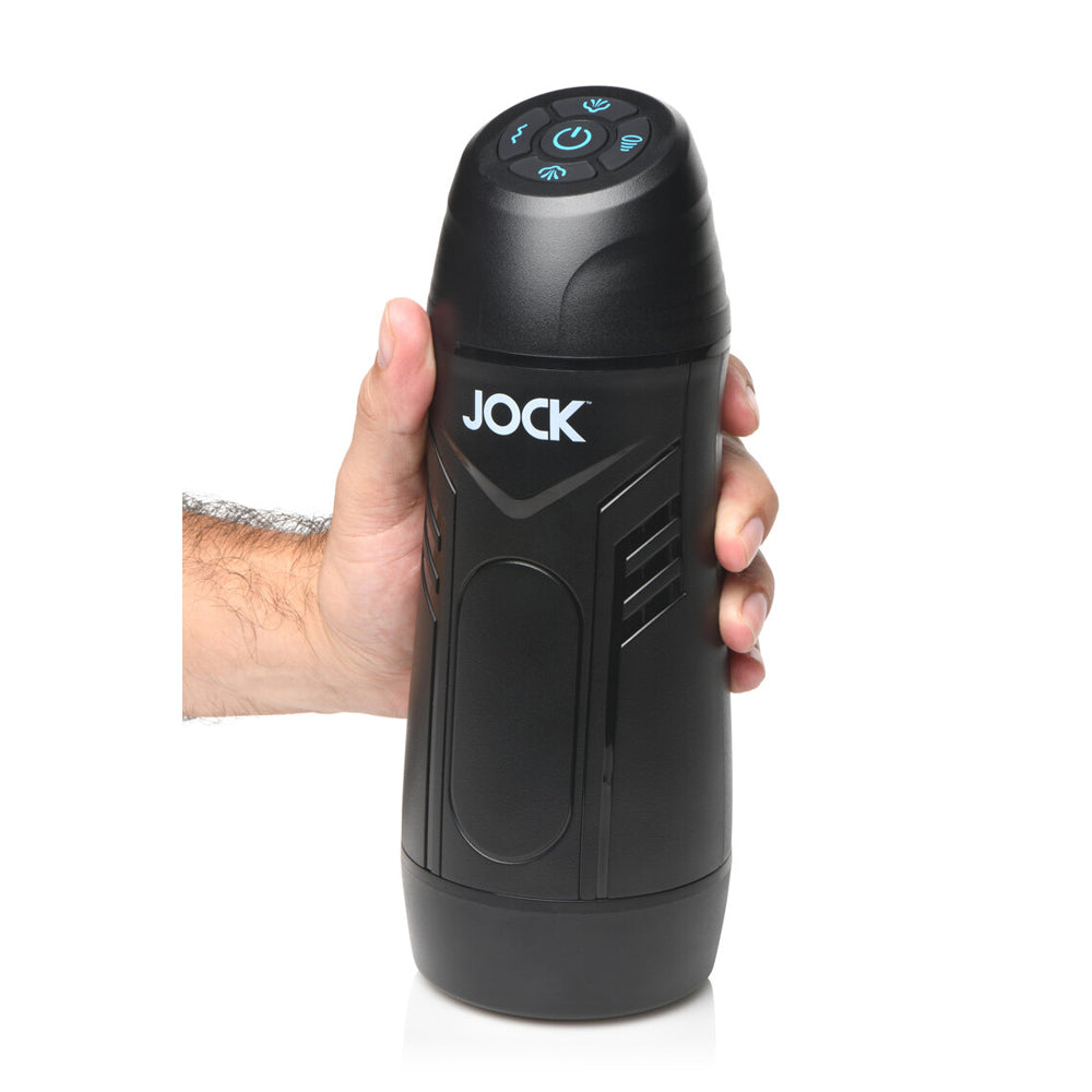 Jock 9X Sucking & Vibrating Masturbator | 653078943641 | Available at EroticWarehouse.com