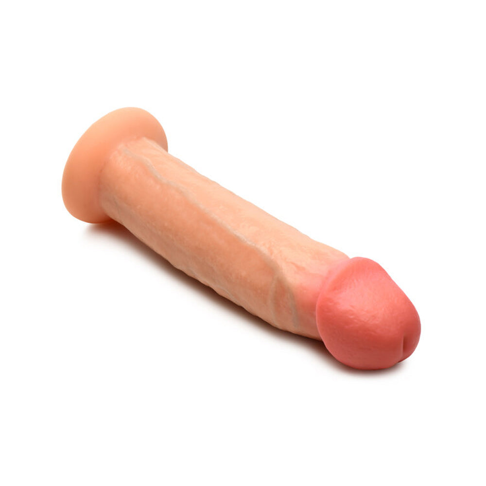 Jock 8.5" Realistic Skin Silicone Dildo Light | 653078944143 | Available at EroticWarehouse.com