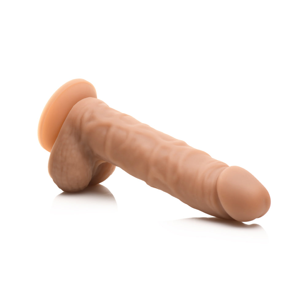 Easy Riders 7" Silicone Dildo With Balls Medium | 653078944679 | Available at EroticWarehouse.com