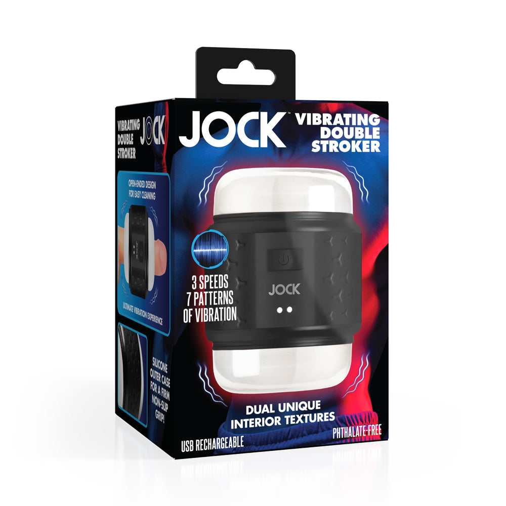 Jock Vibrating Double Stroker | 653078944723 | Available at EroticWarehouse.com