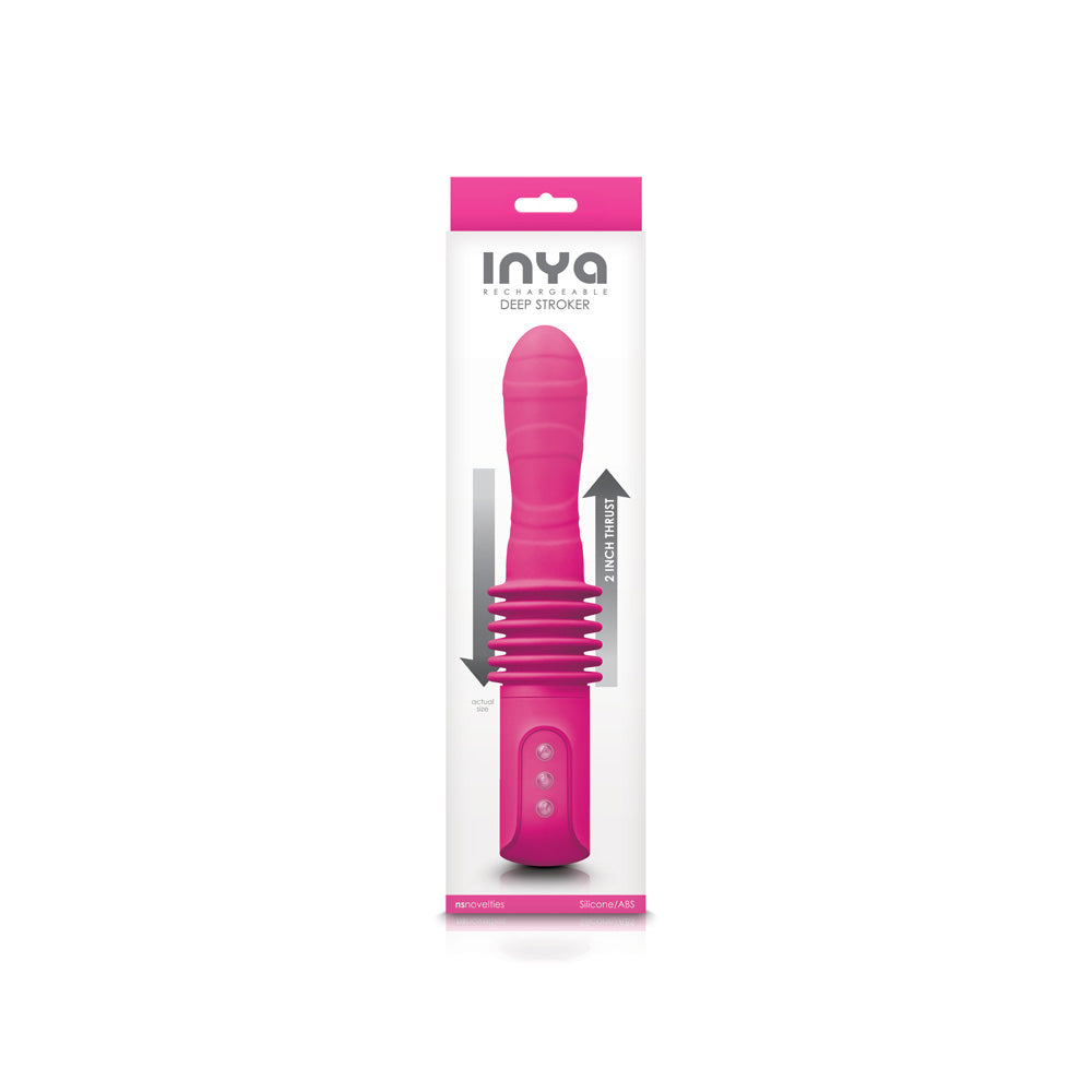 Inya Deep Stroker Pink | 657447101755 | Available at EroticWarehouse.com