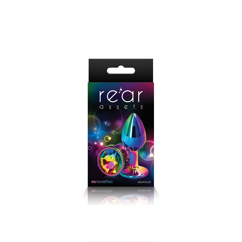 Rear Assets Mulitcolor Small Rainbow | 657447102967 | Available at EroticWarehouse.com