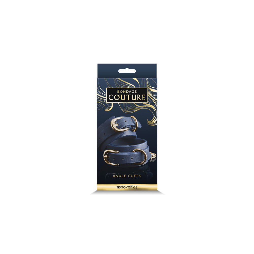 Bondage Couture Ankle Cuff Blue | 657447103230 | Available at EroticWarehouse.com