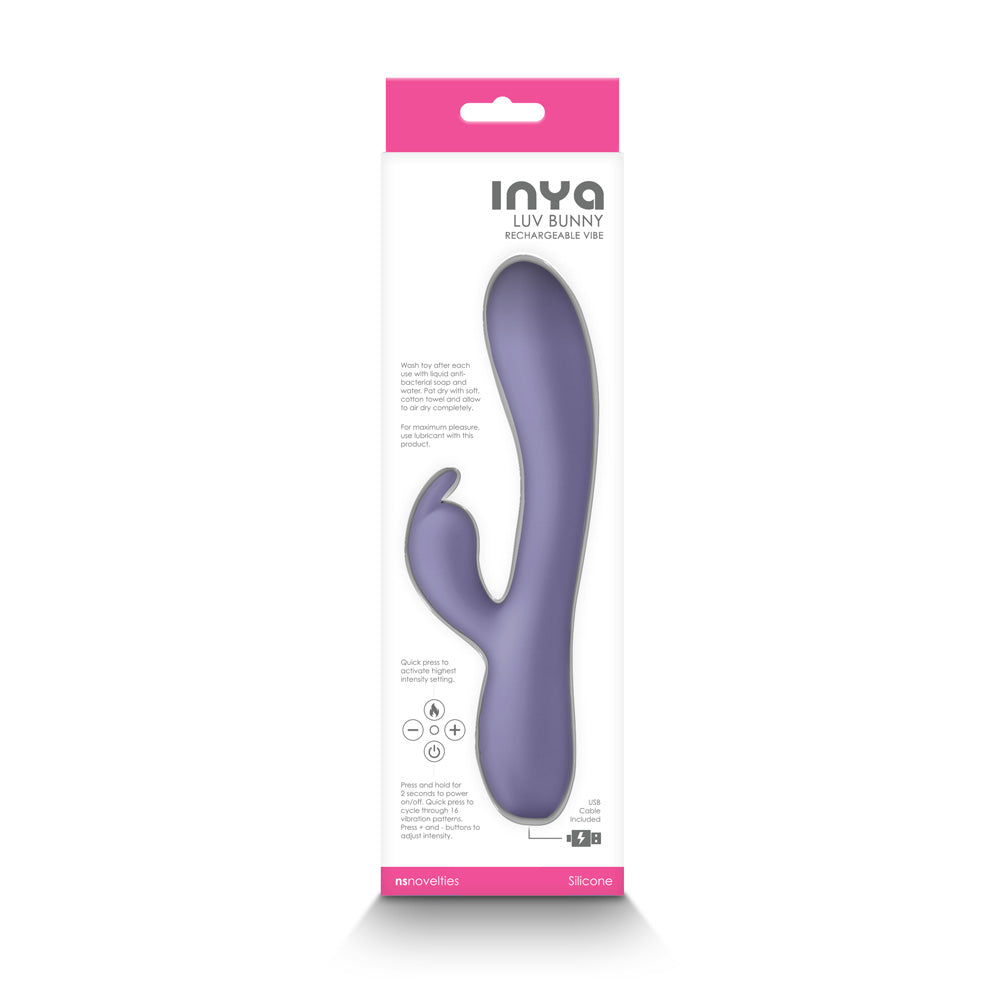 Inya Luv Bunny Purple | 657447104466 | Available at EroticWarehouse.com