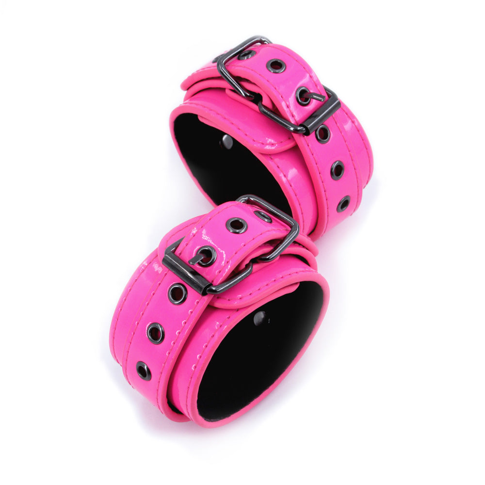 Electra Ankle Cuffs Pink | 657447105104 | Available at EroticWarehouse.com