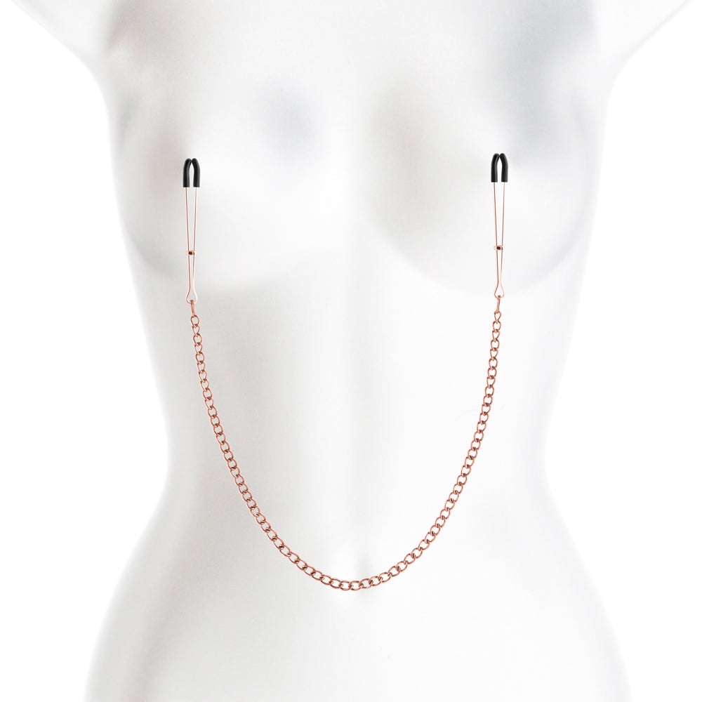 Bound Nipple Clamps Dc3 Rose Gold | 657447106934 | Available at EroticWarehouse.com