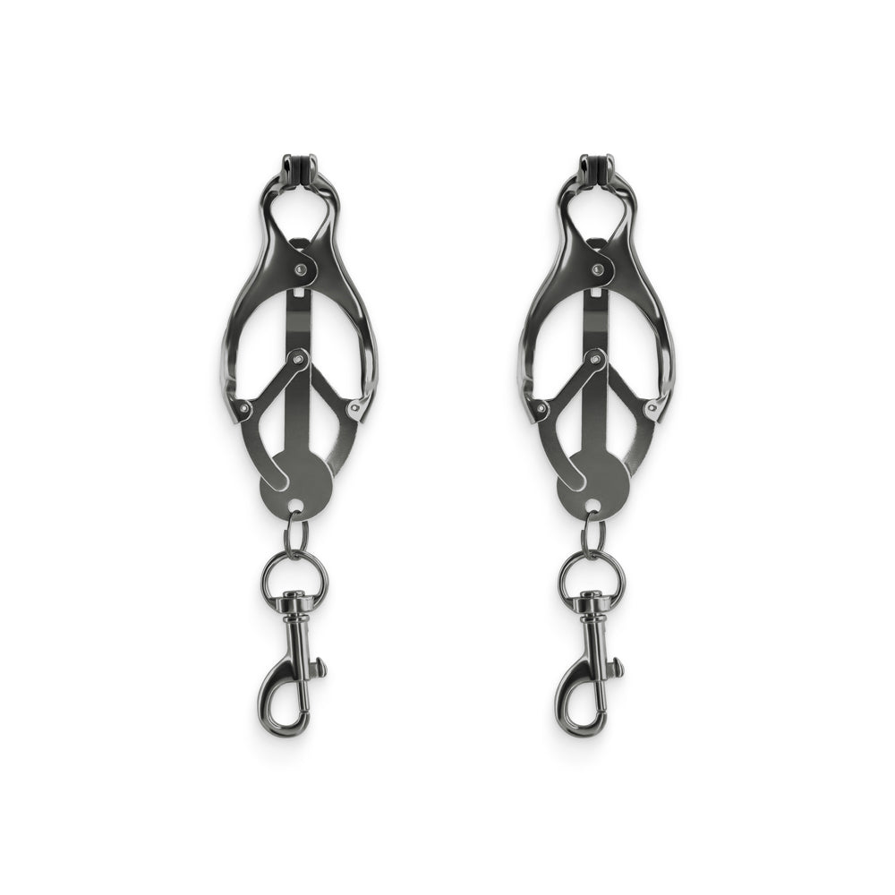 Bound Nipple Clamps C3 Gunmetal | 657447106989 | Available at EroticWarehouse.com