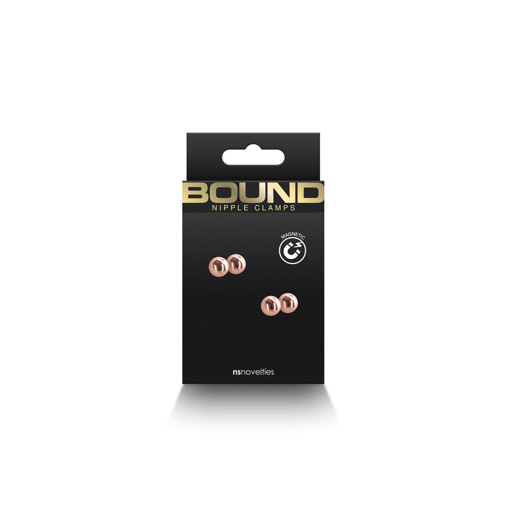 Bound Nipple Clamps M1 Rose Gold | 657447107030 | Available at EroticWarehouse.com