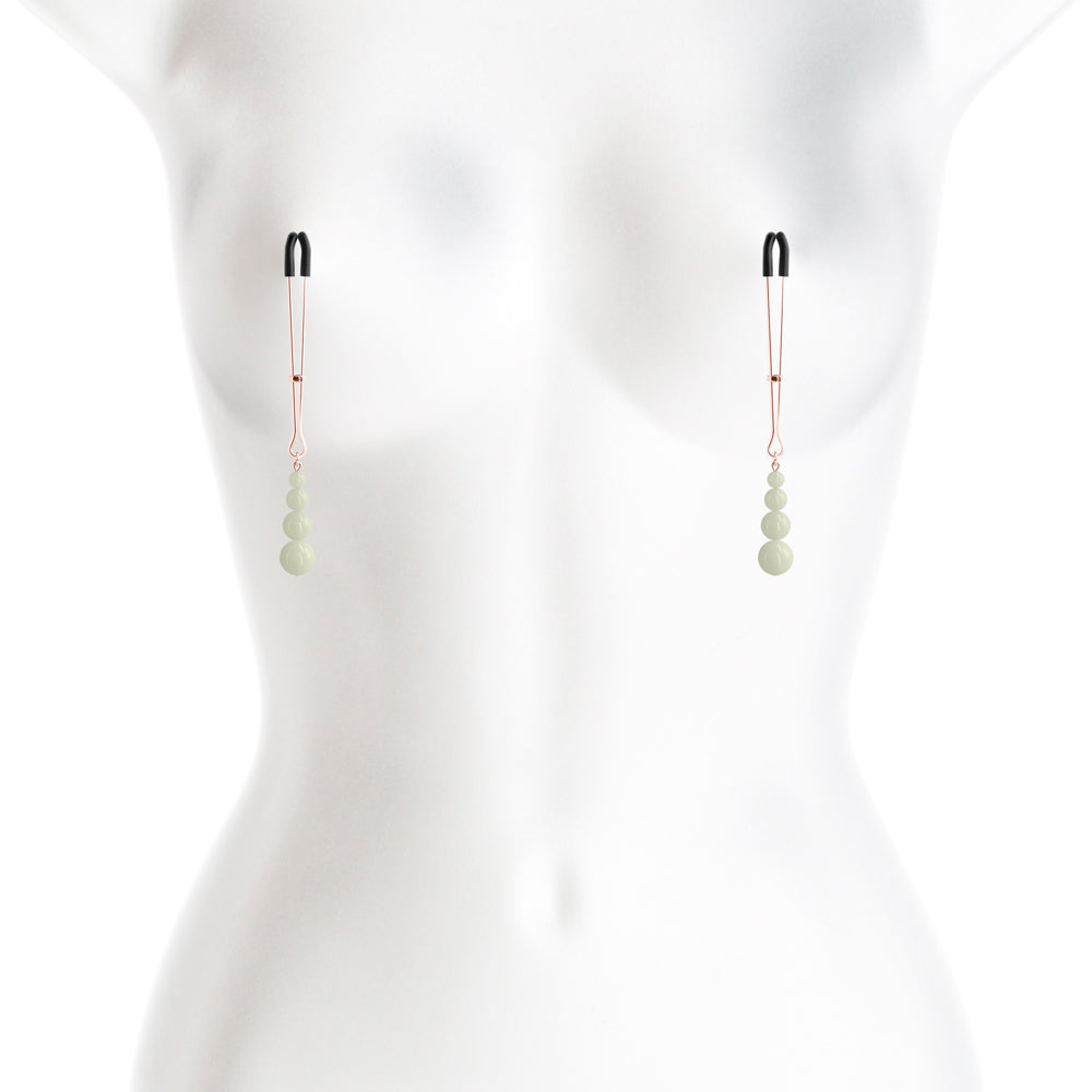 Bound Nipple Clamps G2 Rose Gold | 657447107207 | Available at EroticWarehouse.com