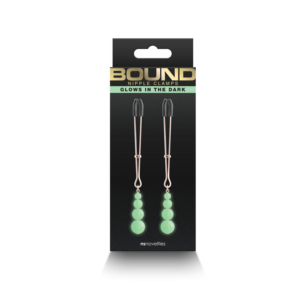 Bound Nipple Clamps G2 Rose Gold | 657447107207 | Available at EroticWarehouse.com