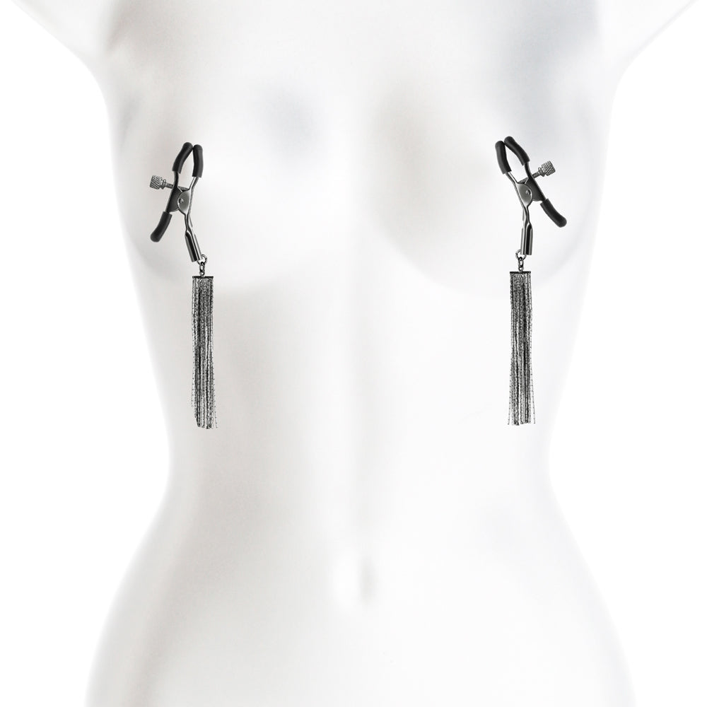 Bound Nipple Clamps D2 Gunmetal | 657447107238 | Available at EroticWarehouse.com