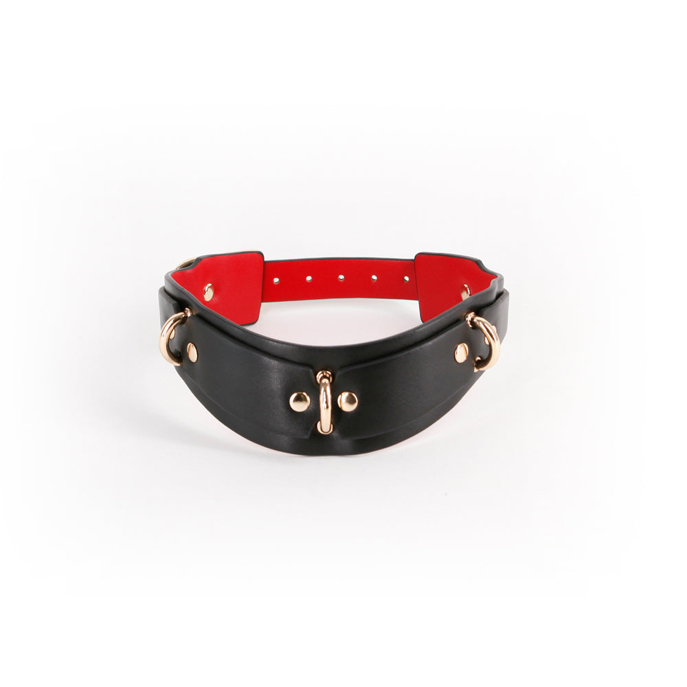 Hustler's Taboo Lilith Collar Black | 657447108440 | Available at EroticWarehouse.com