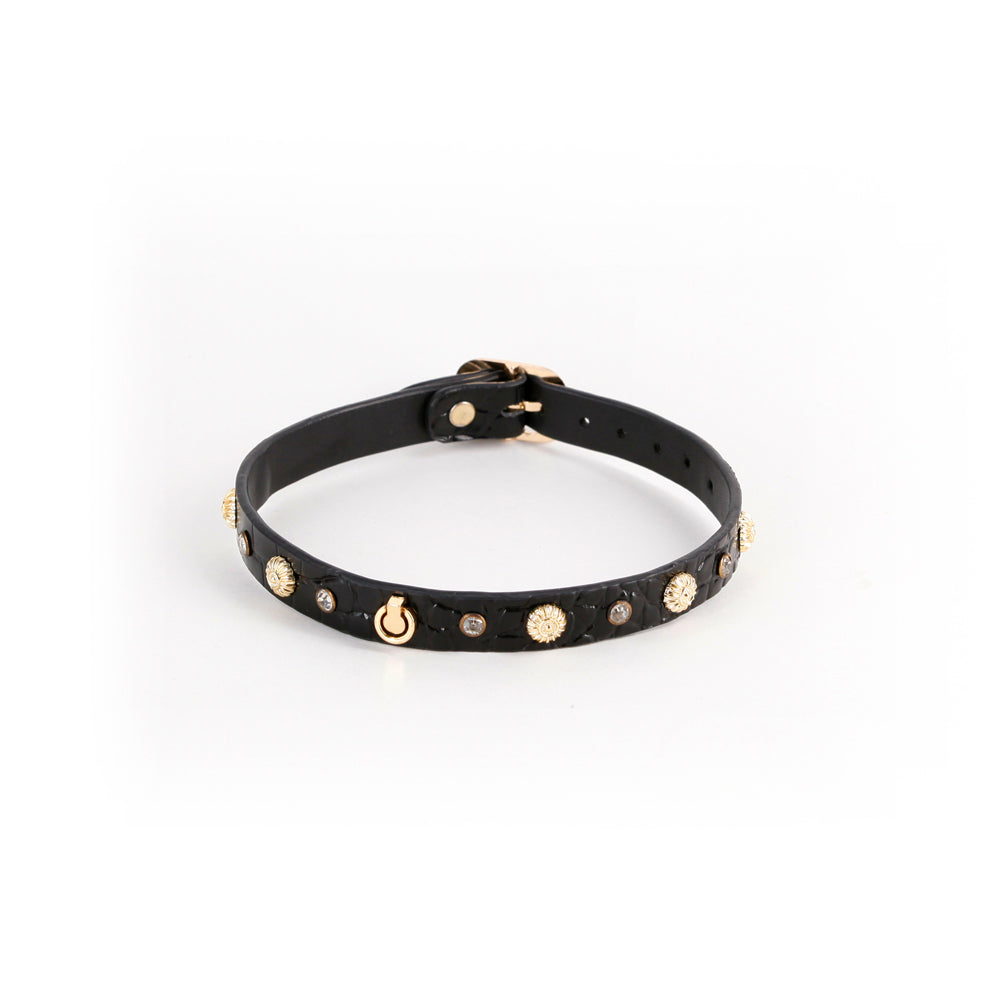 Hustler's Taboo Alina Collar Black | 657447108488 | Available at EroticWarehouse.com