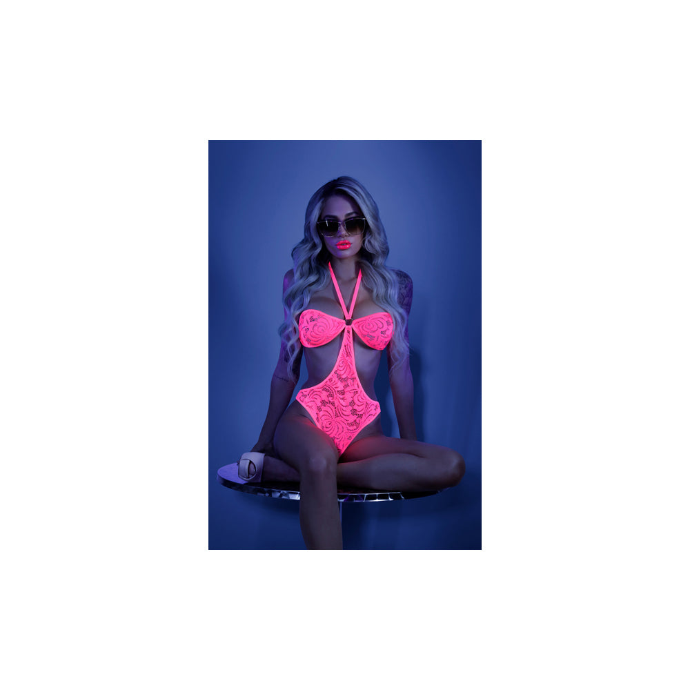 Impress Me Bodysuit With Open Cage Back S/M | 657447305191 | Available at EroticWarehouse.com