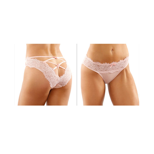 Ivy Lace & Mesh Bikini Panty S/M | 657447310003 | Available at EroticWarehouse.com