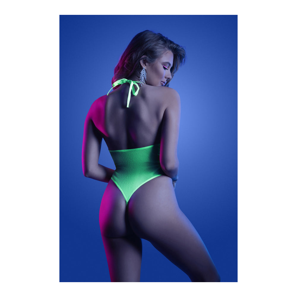 Nocturnal Halter Teddy L/Xl | 657447311864 | Available at EroticWarehouse.com