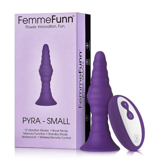 Femme Funn Pyra Small Dark Purple | 663546901479 | Available at EroticWarehouse.com