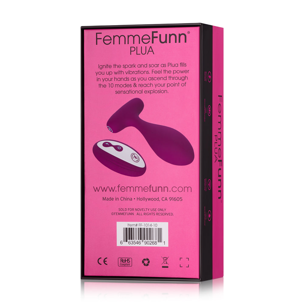 Plua Dark Fuchsia | 663546902681 | Available at EroticWarehouse.com