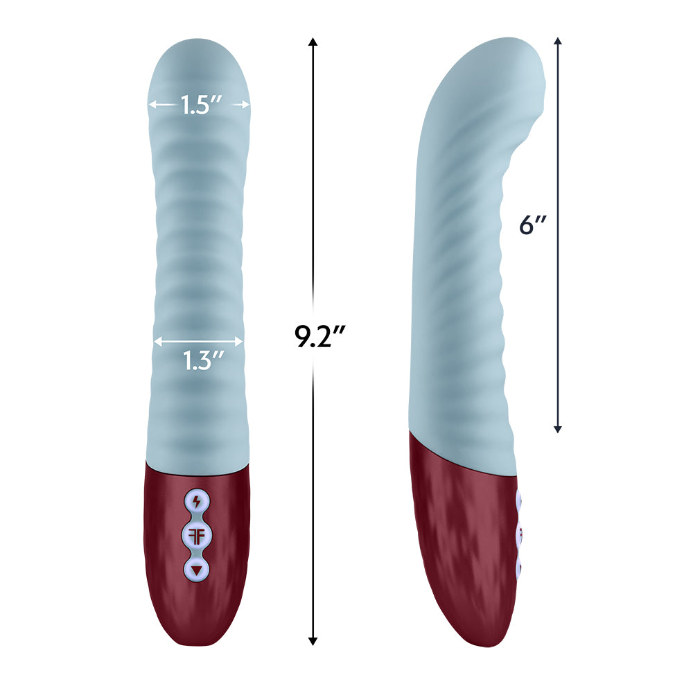 Lola G Double Layered G-Spot Vibrator Light Blue | 663546902902 | Available at EroticWarehouse.com