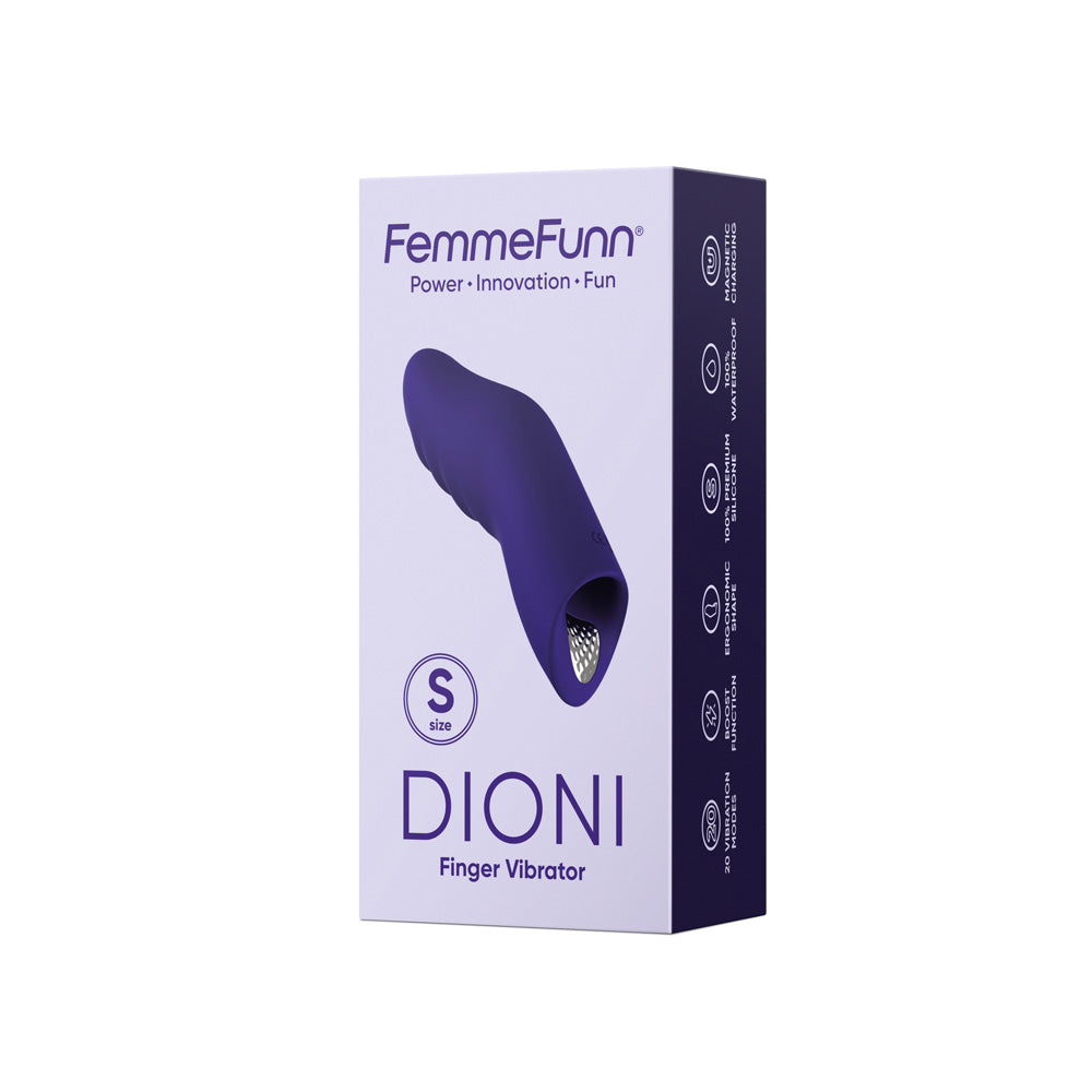 Dioni Small Dark Purple | 663546904456 | Available at EroticWarehouse.com